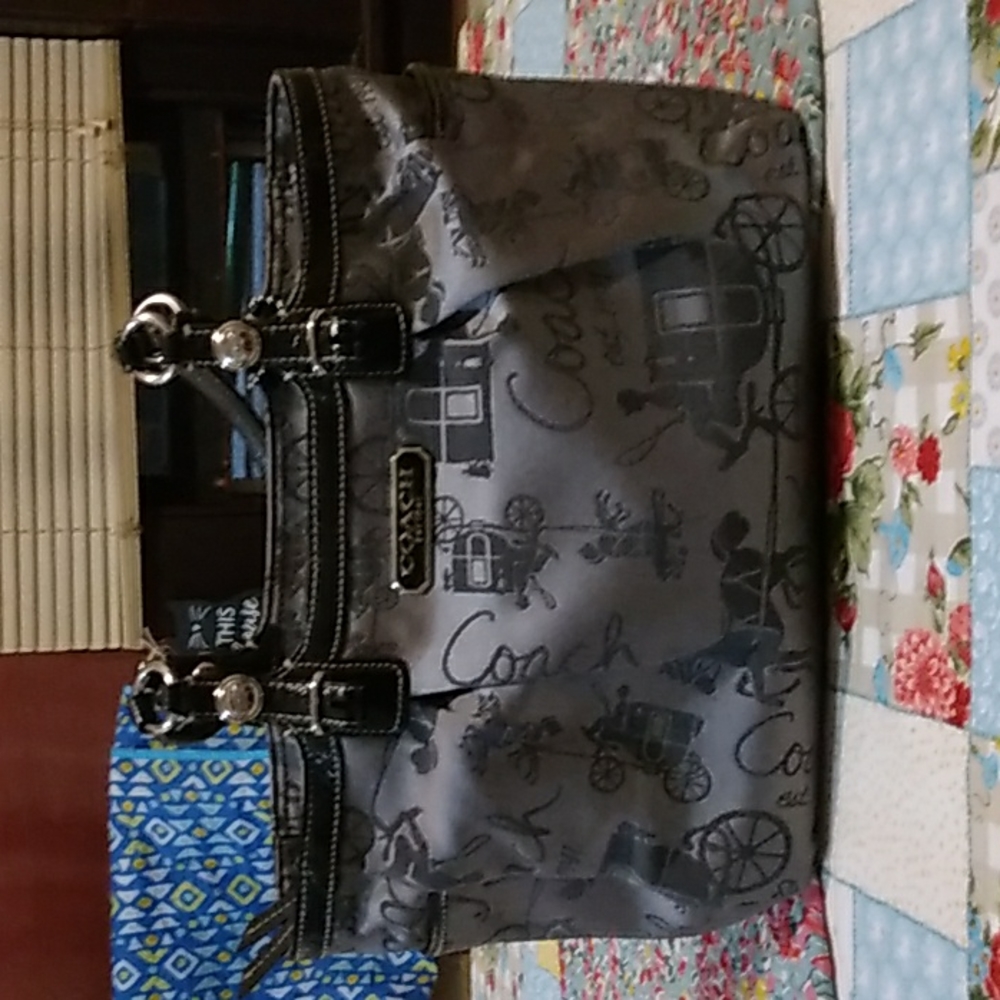 Coach Horse And Carriage Tote